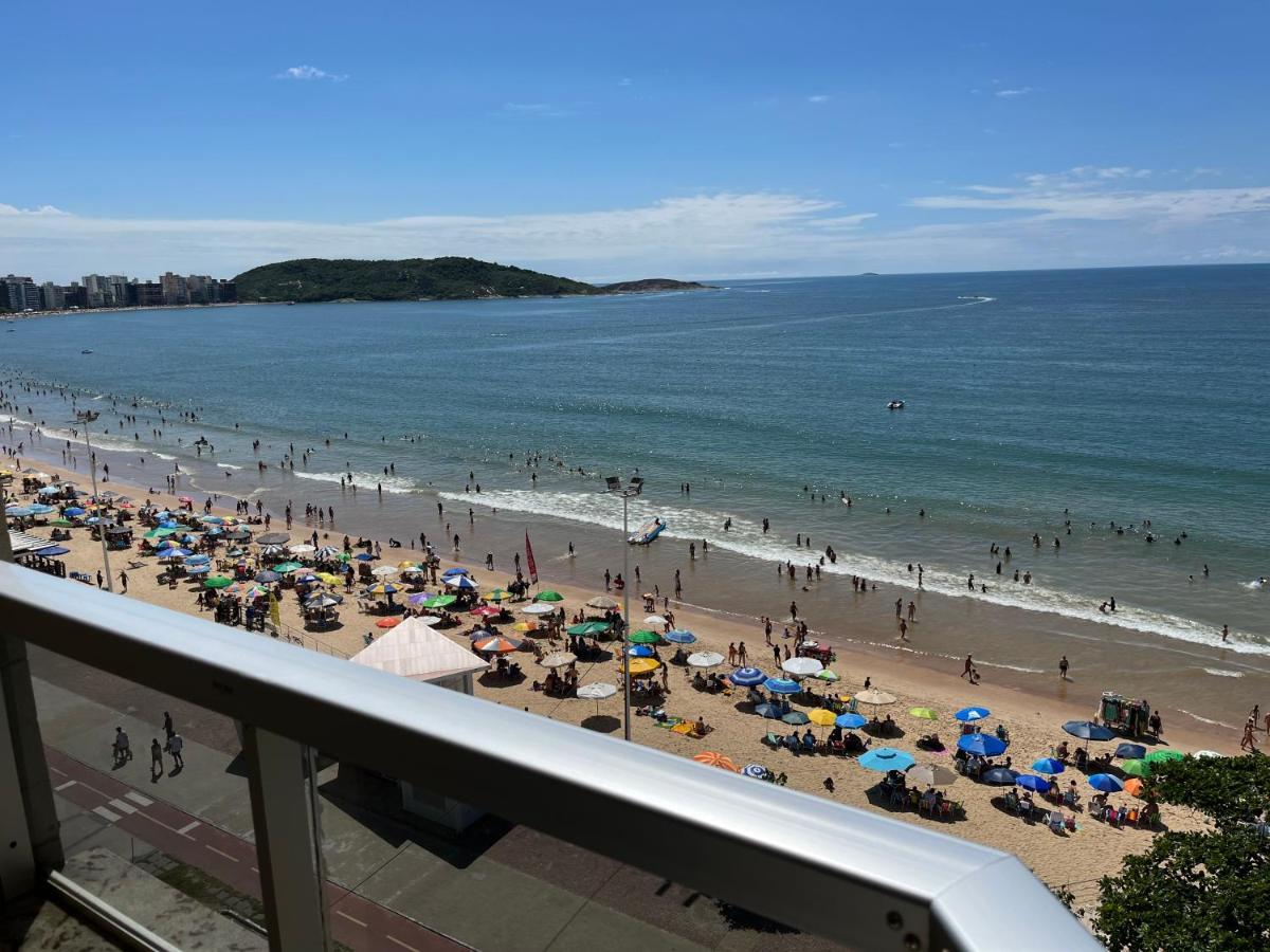 Apartamento Guarapari Luxo Frente para o Mar Exterior foto